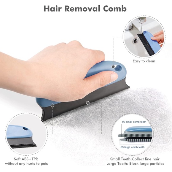 Cat/Dog Brush with extra comb pack - Picture 11 of 11